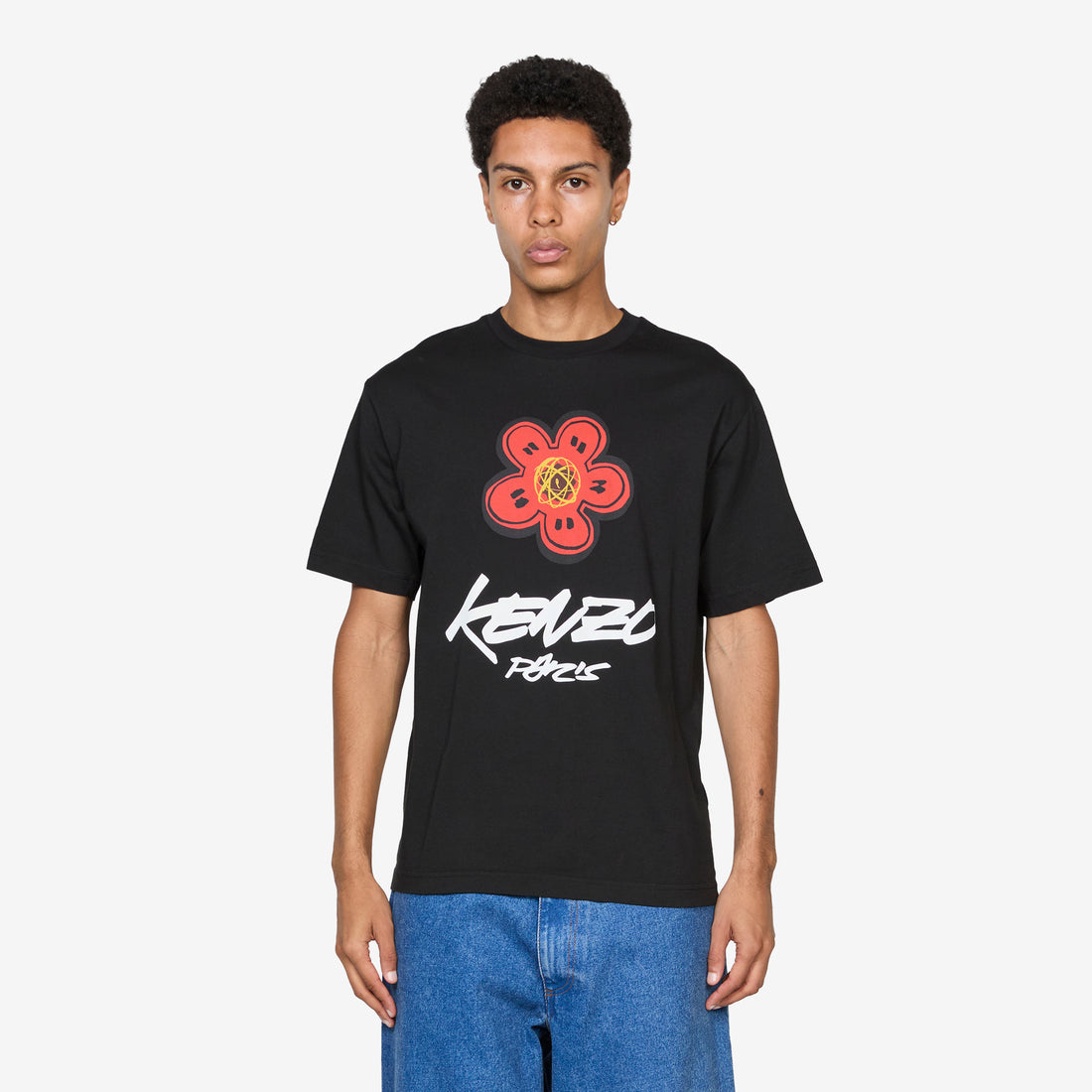 'Kenzo x Futura 2000' T-Shirt Black Tees