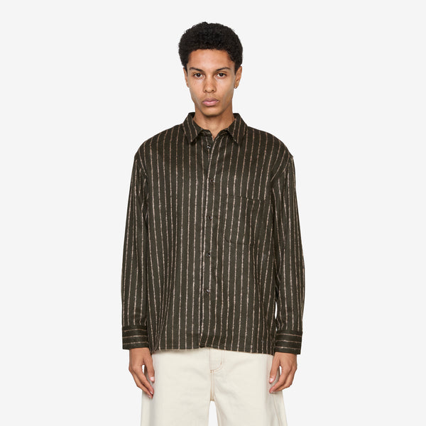 Gusto Shirt Salmon Stripe Shirts