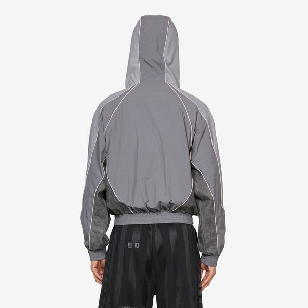Detailed Track Jacket Dark Grey Jackets