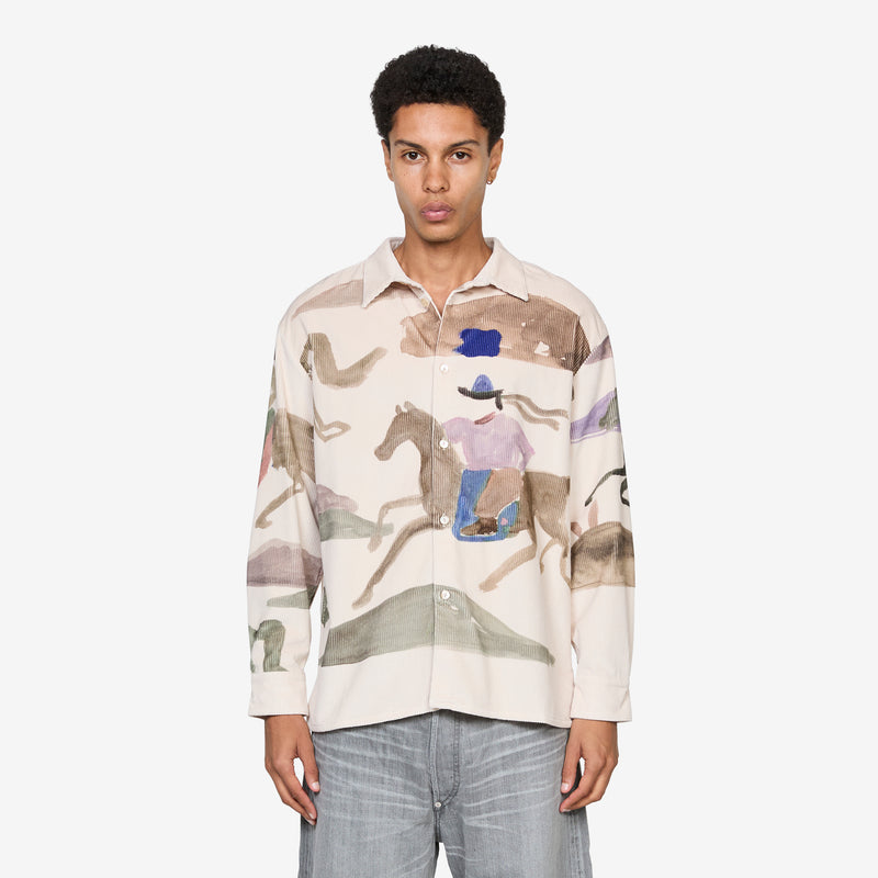 Derbin Shirt Running Horses Shirts