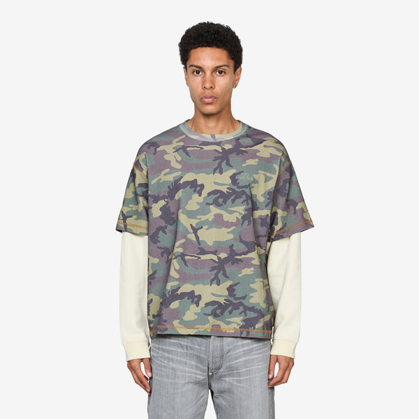 Waffle Longsleeve Shirt Camo Shirts