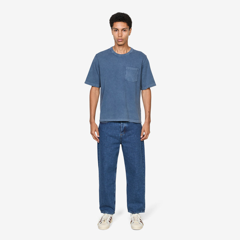 Garment Dye T-Shirt Navy Tees