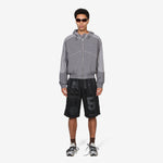 Detailed Track Jacket Dark Grey