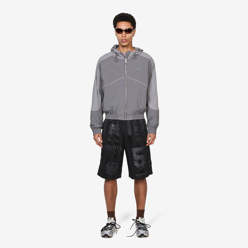 Detailed Track Jacket Dark Grey Jackets