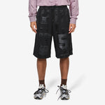 Football Mesh Shorts Black