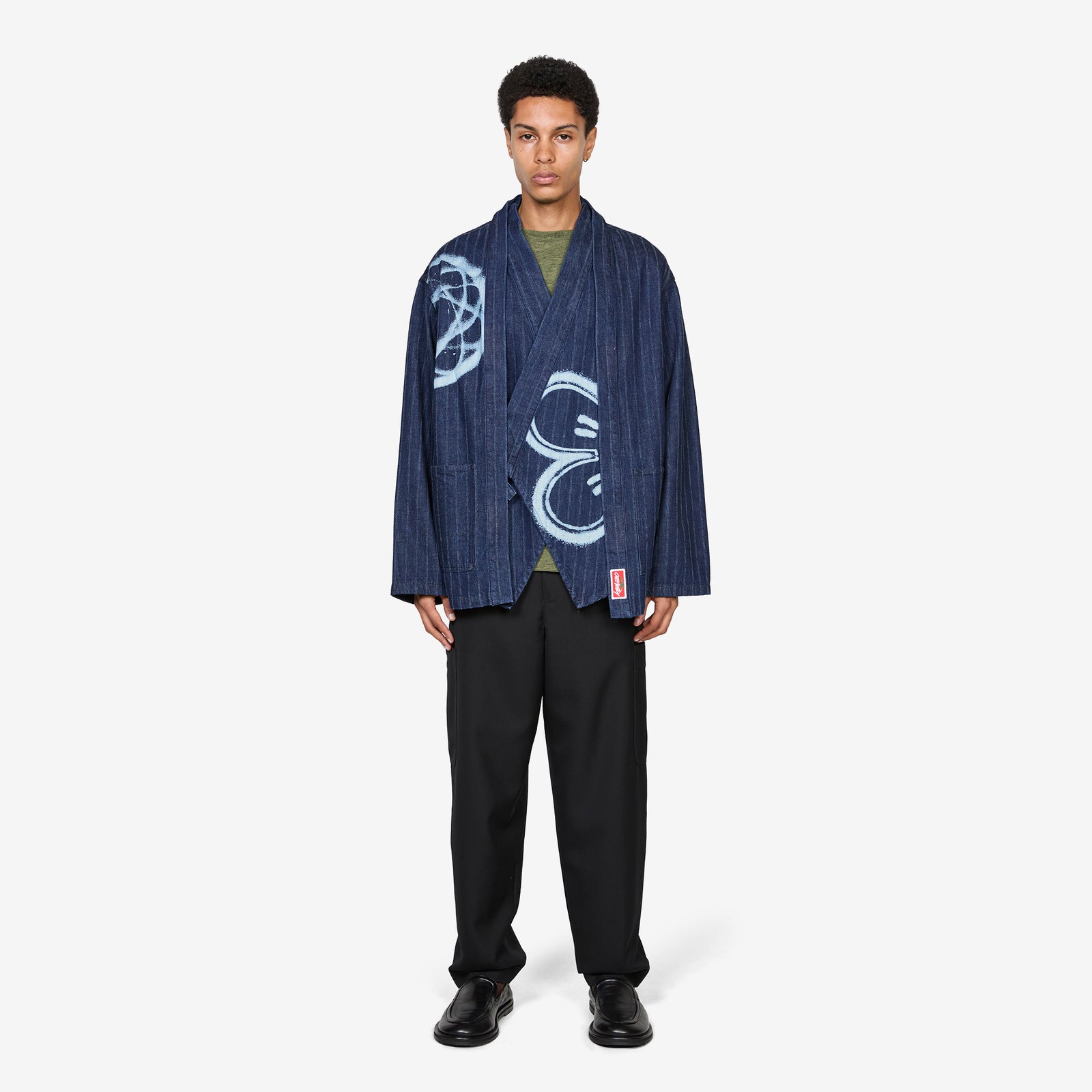 Kenzo x Futura 2000' Kimono Jacket Rinse Blue Denim – Above The Clouds