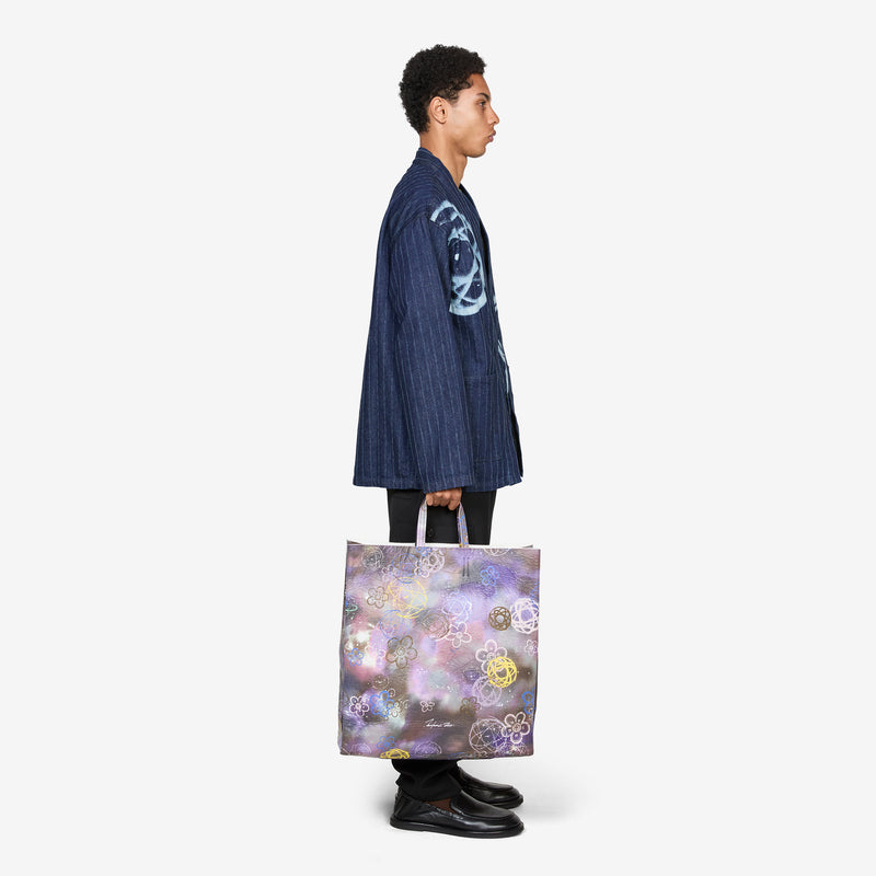 'Kenzo x Futura 2000' Kenzo Paper Large Tote Bag Multicolour Bags
