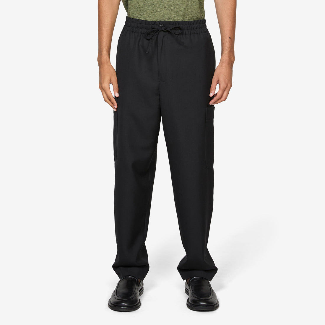 Cargo Jog Pant Black Pants
