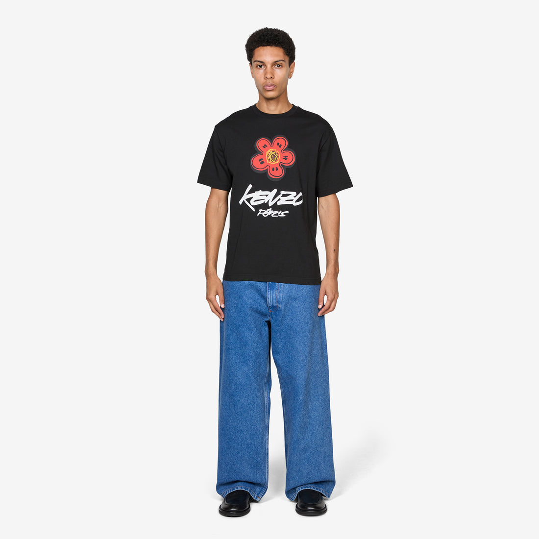 'Kenzo x Futura 2000' T-Shirt Black Tees