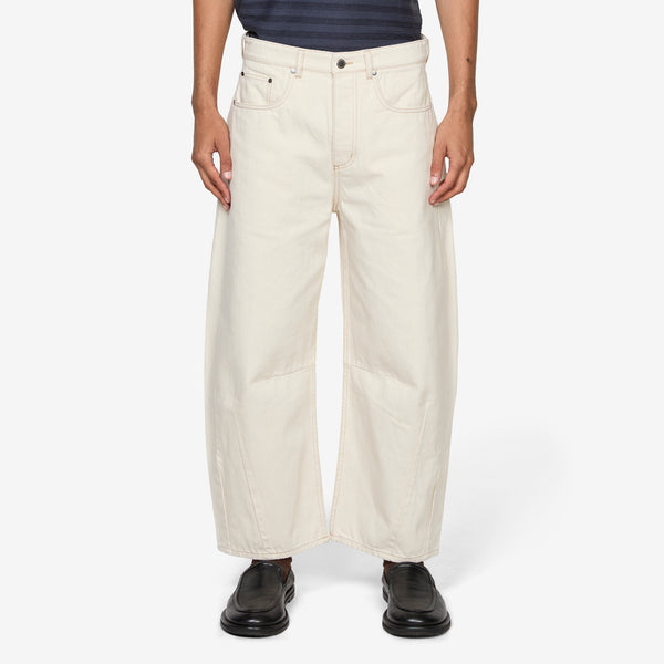 Kandan Jeans Ecru Selvedge Denim Pants