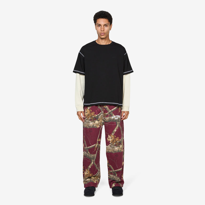 Waffle Longsleeve Shirt Black Shirts