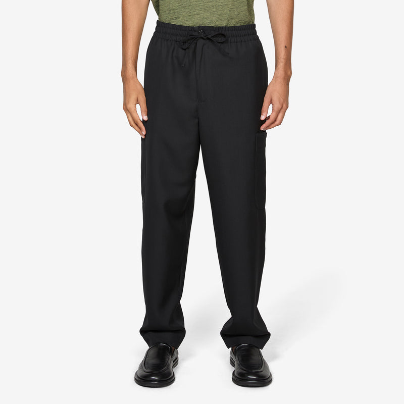 Cargo Jog Pants Black Pants