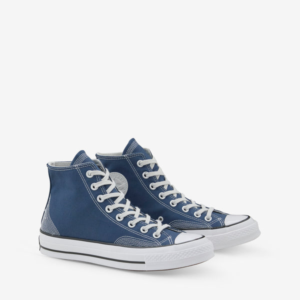 Chuck '70 Multi Stitch Navy | Fossilized | Fossilized Footwear