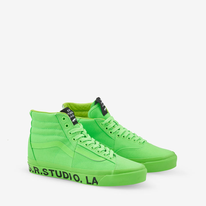 Sterling Ruby x Clash The Wall Green Gecko Front