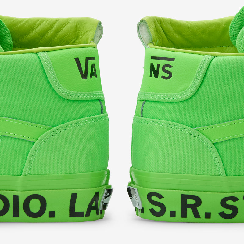 Sterling Ruby x Clash The Wall Green Gecko Footwear