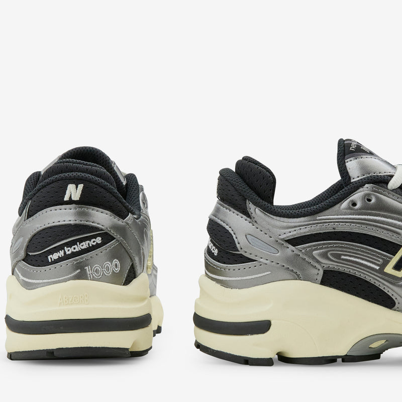 1000 Silver Metallic | Black | Dawn Glow Footwear