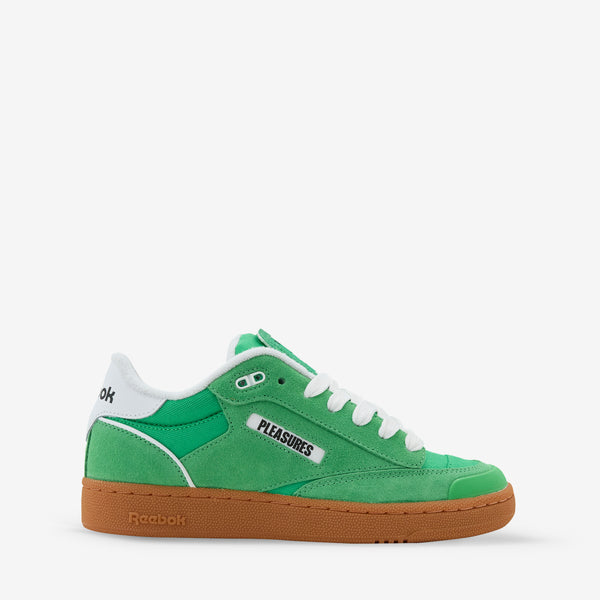 PLEASURES x Club C Bulc Sport Green | Green | White Footwear