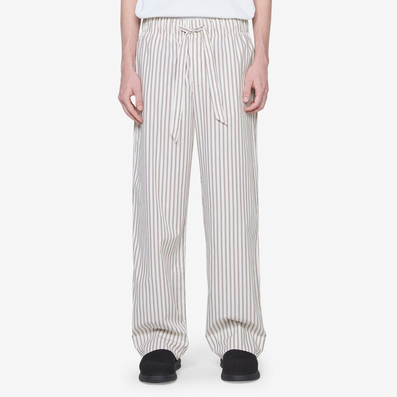 Cotton Poplin Pyjama Pant Hopper Stripes Pants