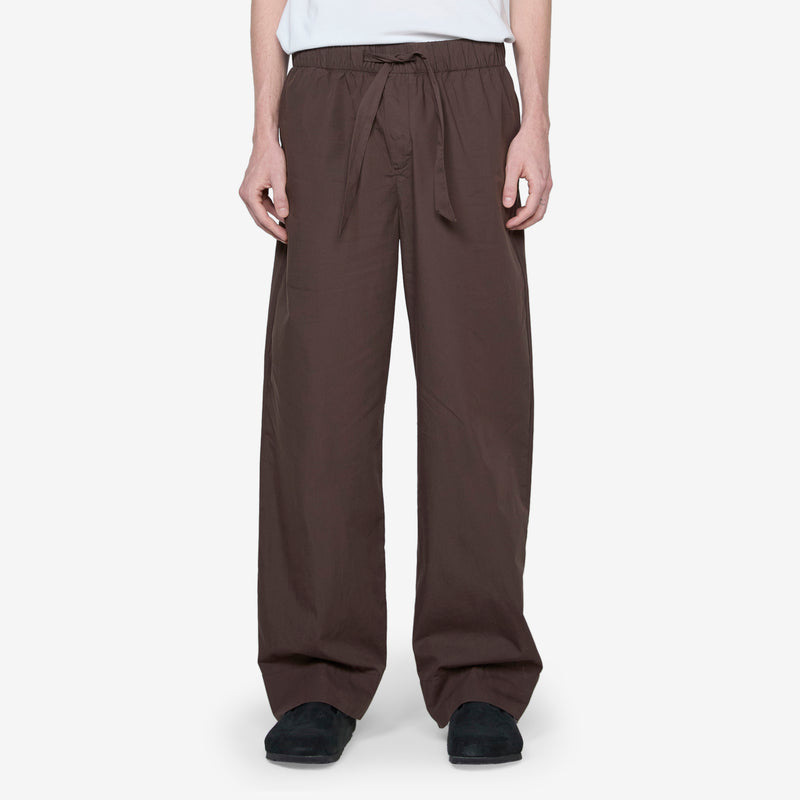 Cotton Poplin Pyjama Pant Coffee Pants