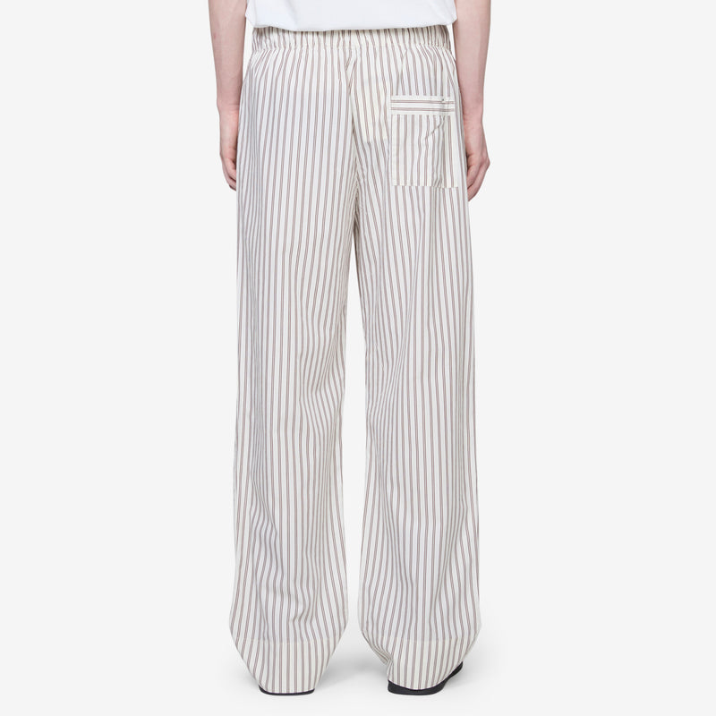 Cotton Poplin Pyjama Pant Hopper Stripes