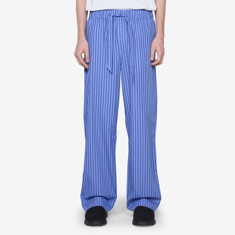 Cotton Poplin Pyjama Pant Boro Stripes Pants