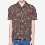 Linus Jacquard Shirt Brown