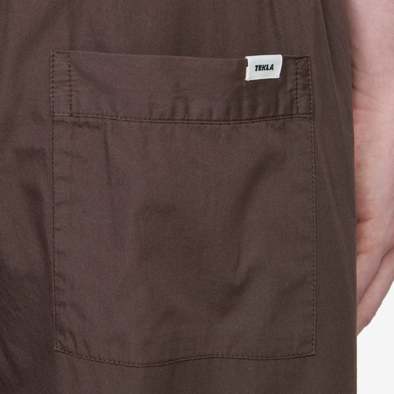 Cotton Poplin Pyjama Pant Coffee Pants