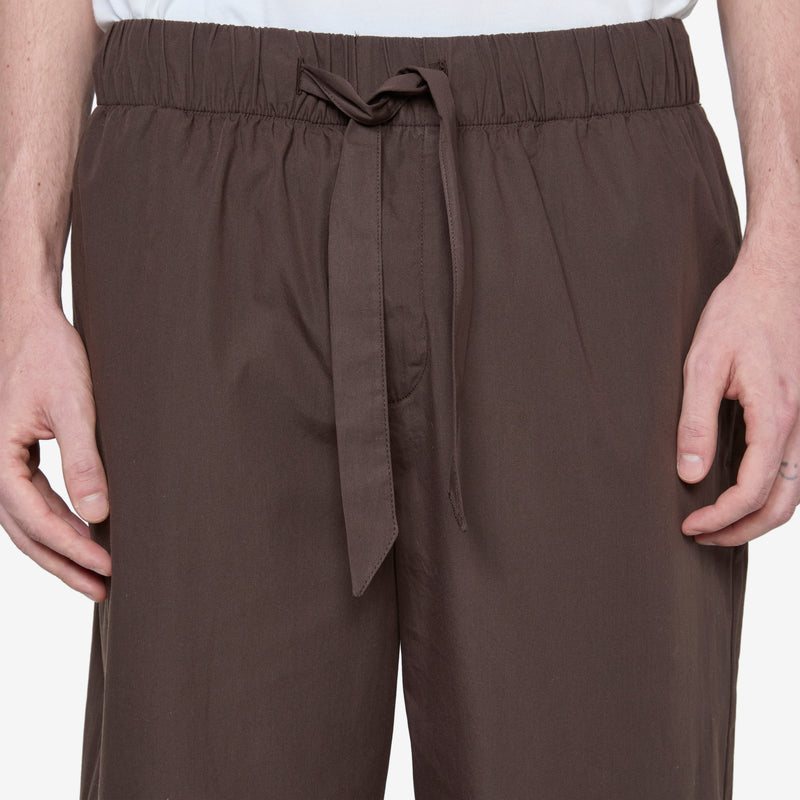 Cotton Poplin Pyjama Pant Coffee Pants