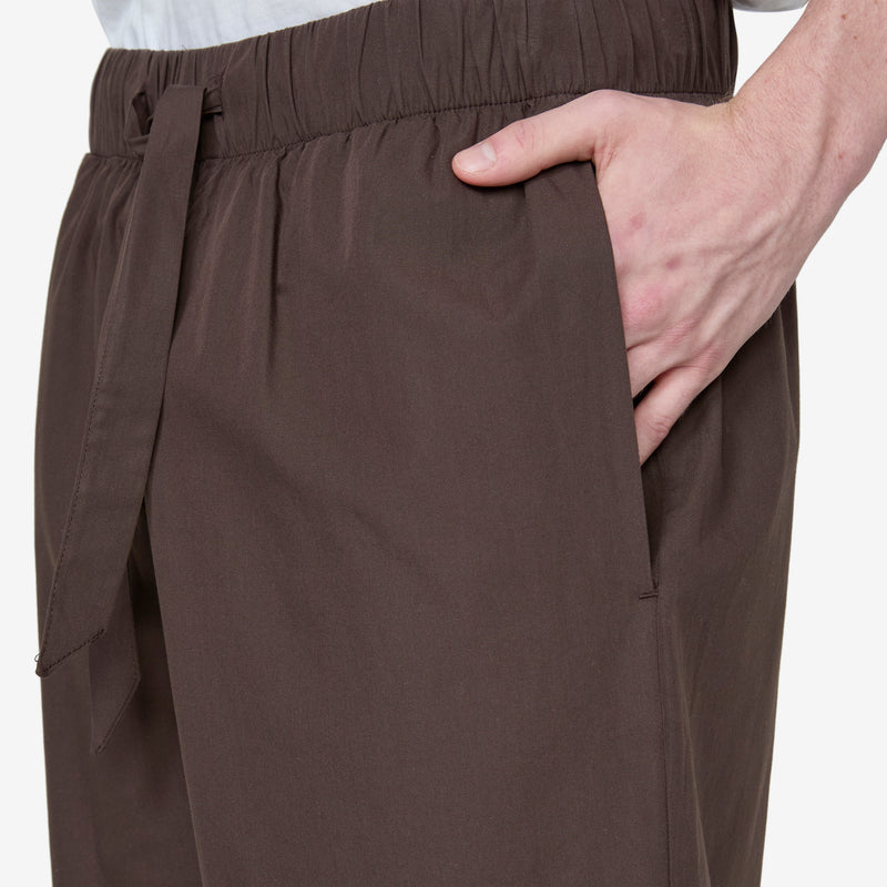 Cotton Poplin Pyjama Pant Coffee Pants
