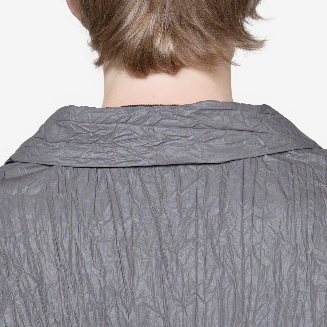 Crinkle Blazer Graphite Jackets