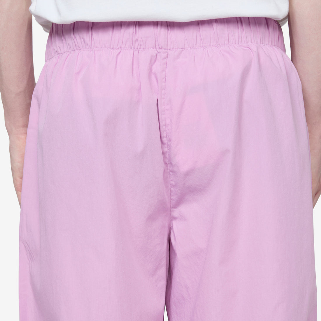 Cotton Poplin Pyjama Pant Purple Pink Pants