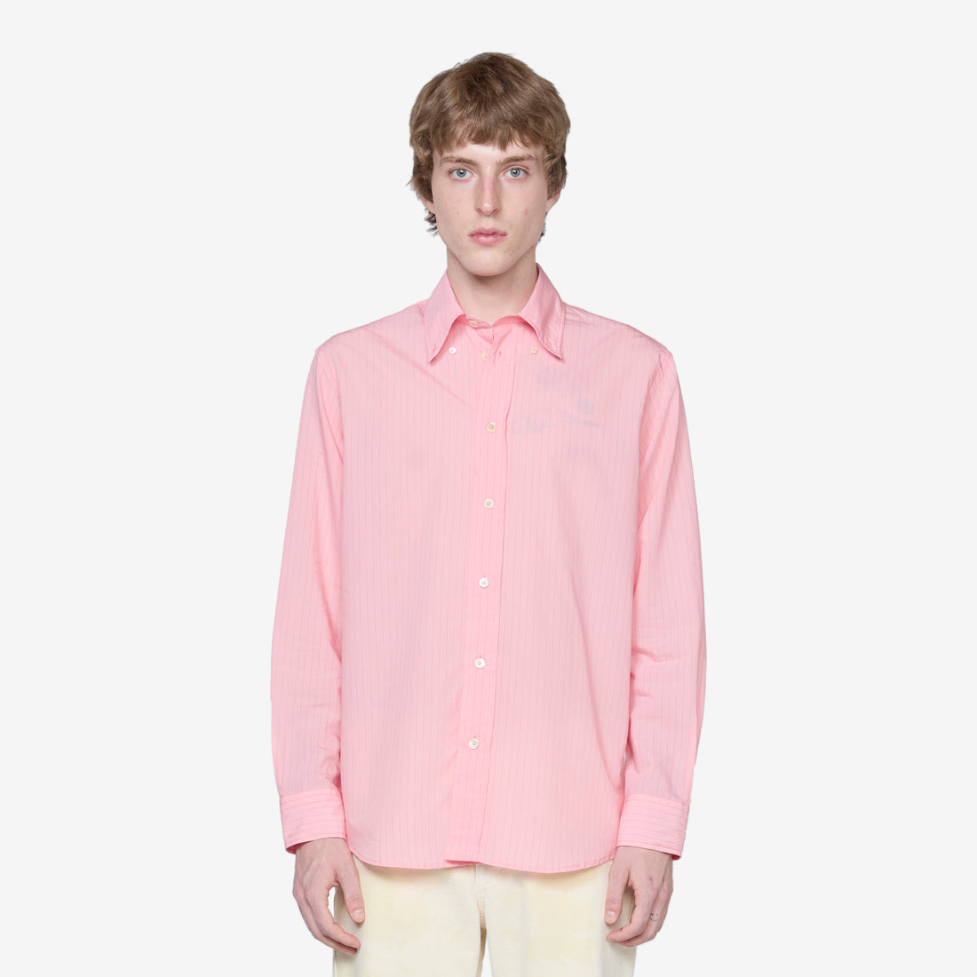 Button Down Shirt Pink Shirts