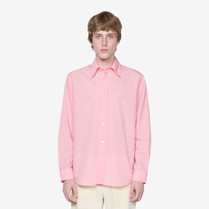 Button Down Shirt Pink Front
