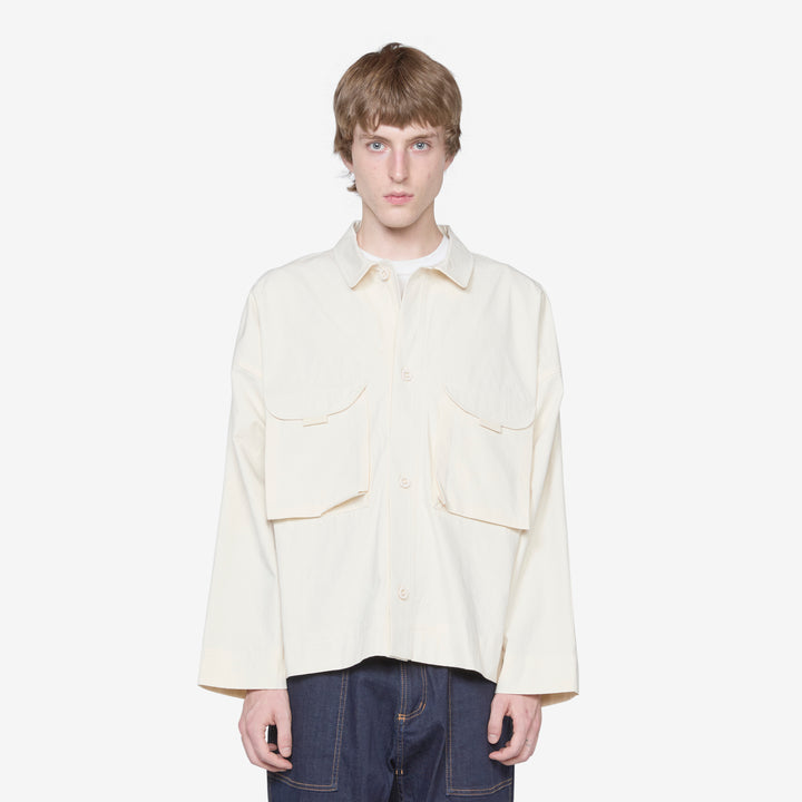 Kodo Jacket Raw Ecru Front