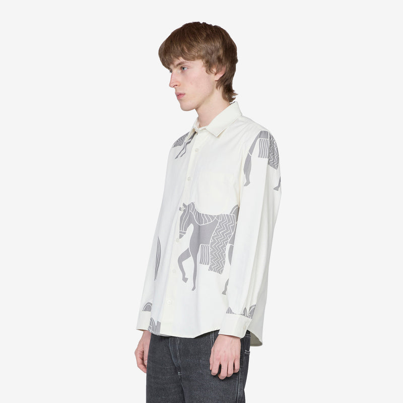 Repeated Horse Shirt Off White