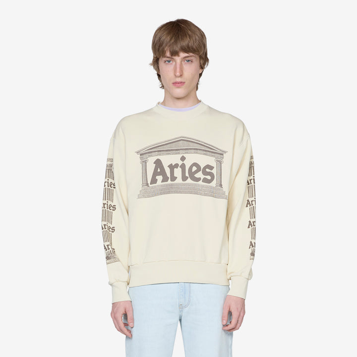 Ancient Column Sweat Beige Front