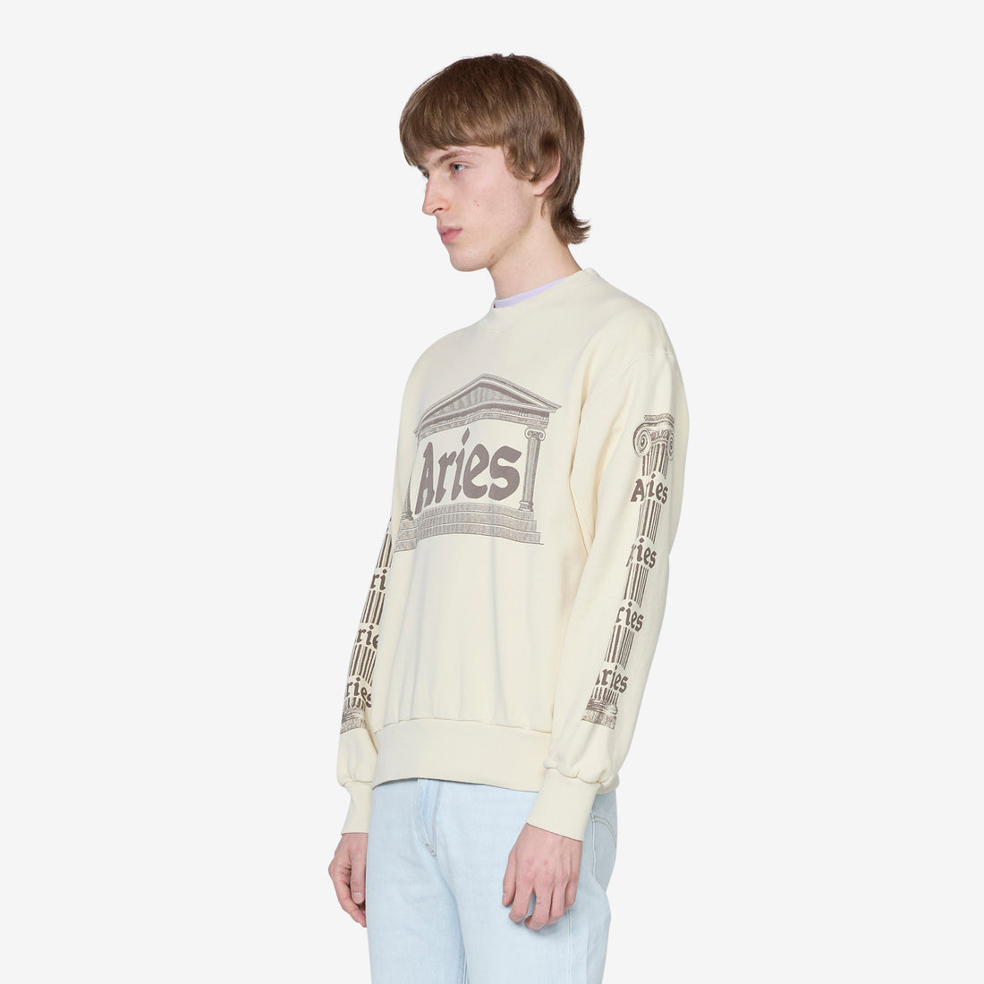 Ancient Column Sweat Beige Jumpers