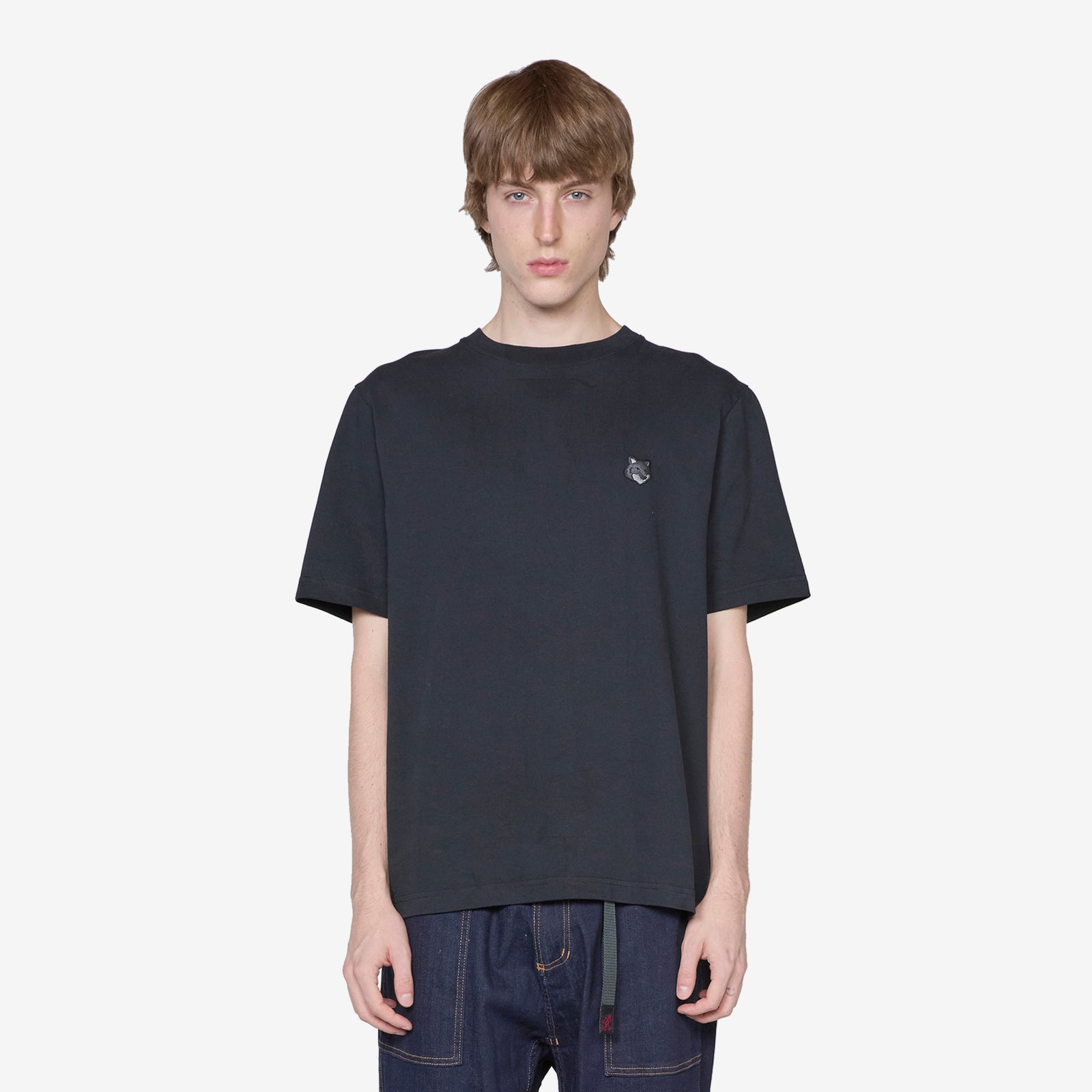 Bold Fox Head Patch Comfort T-Shirt Black – Above The Clouds Bold Fox Head Patch Comfort T-Shirt Black – Above The Clouds