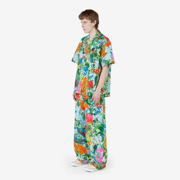 Unisex Camo Print Short Sleeve Shirt Multi Shirts