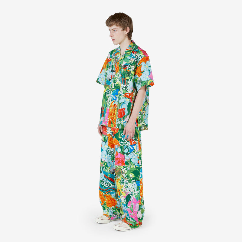Unisex Camo Print Short Sleeve Shirt Multi Shirts