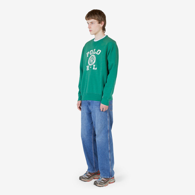 Vintage Fleece Sweatshirt Verano Green