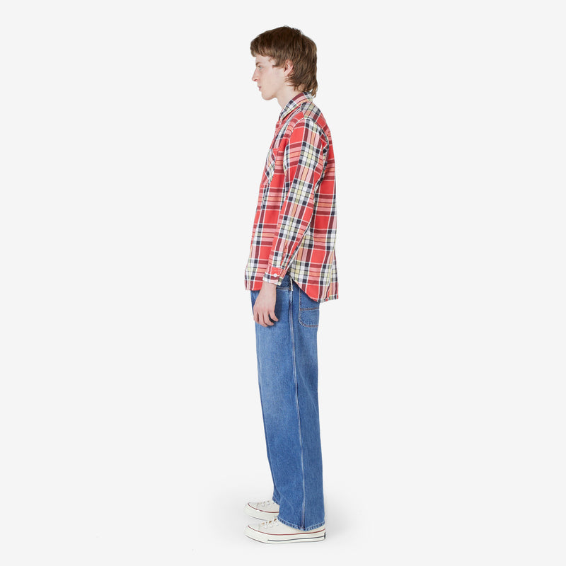 WORK Nel Check Shirt Red
