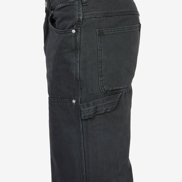 AW25 Double Knee Carpenter Pant Used Black