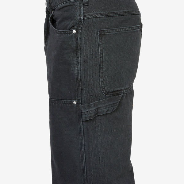 Double Knee Carpenter Pant Used Black Pants