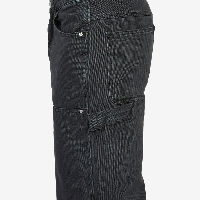 Double Knee Carpenter Pant Used Black Pants