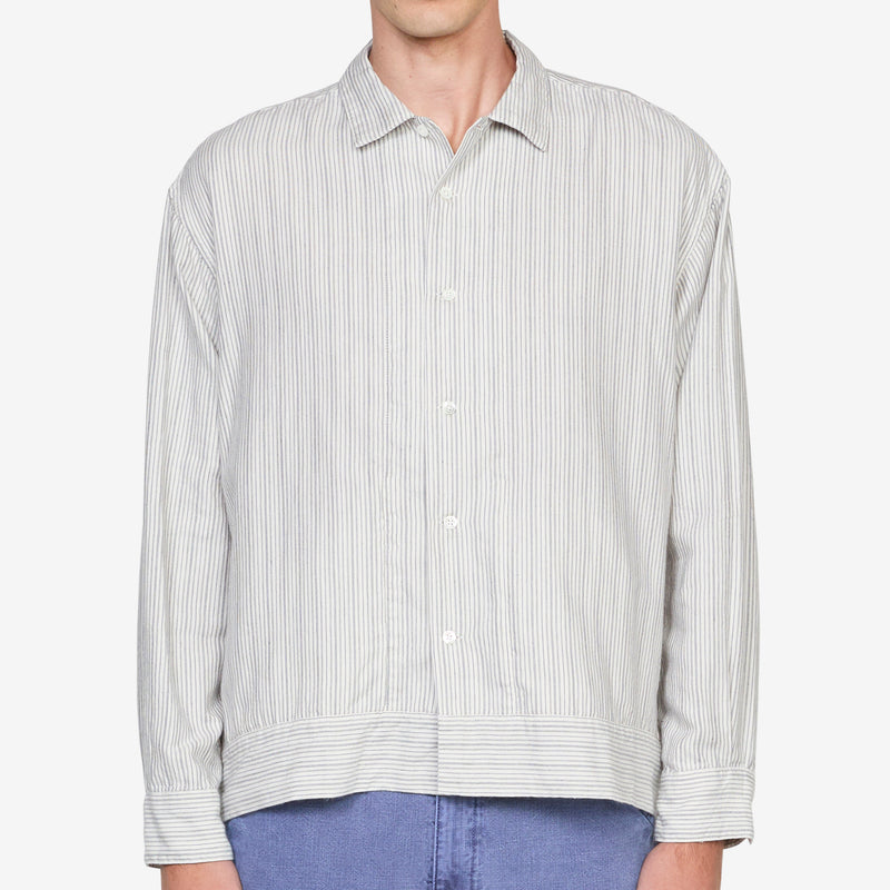 Claud Stripe Shirt Off White Shirts
