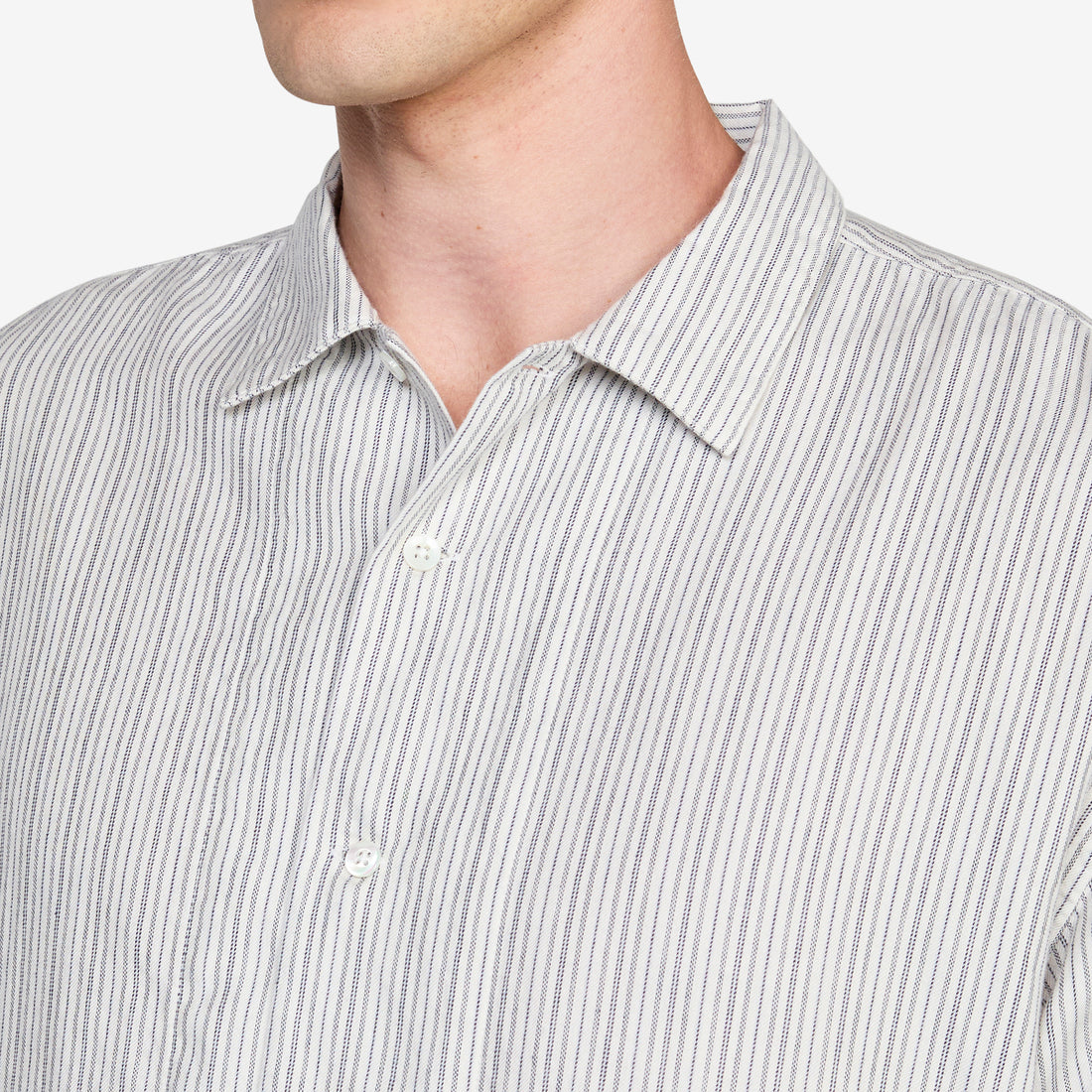 Claud Stripe Shirt Off White Shirts