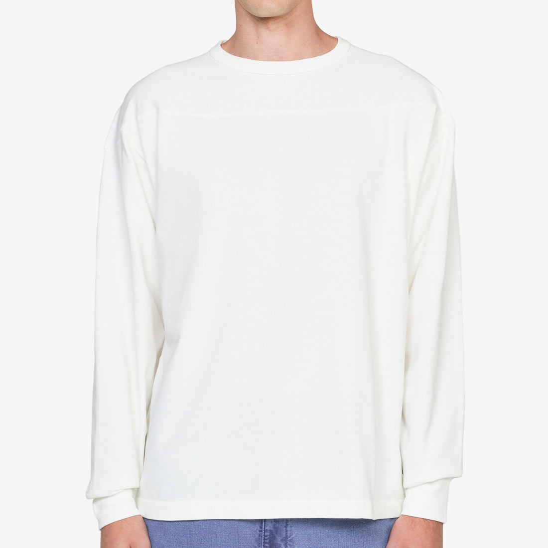 Teddy Athletic Longsleeve T-Shirt White Tees