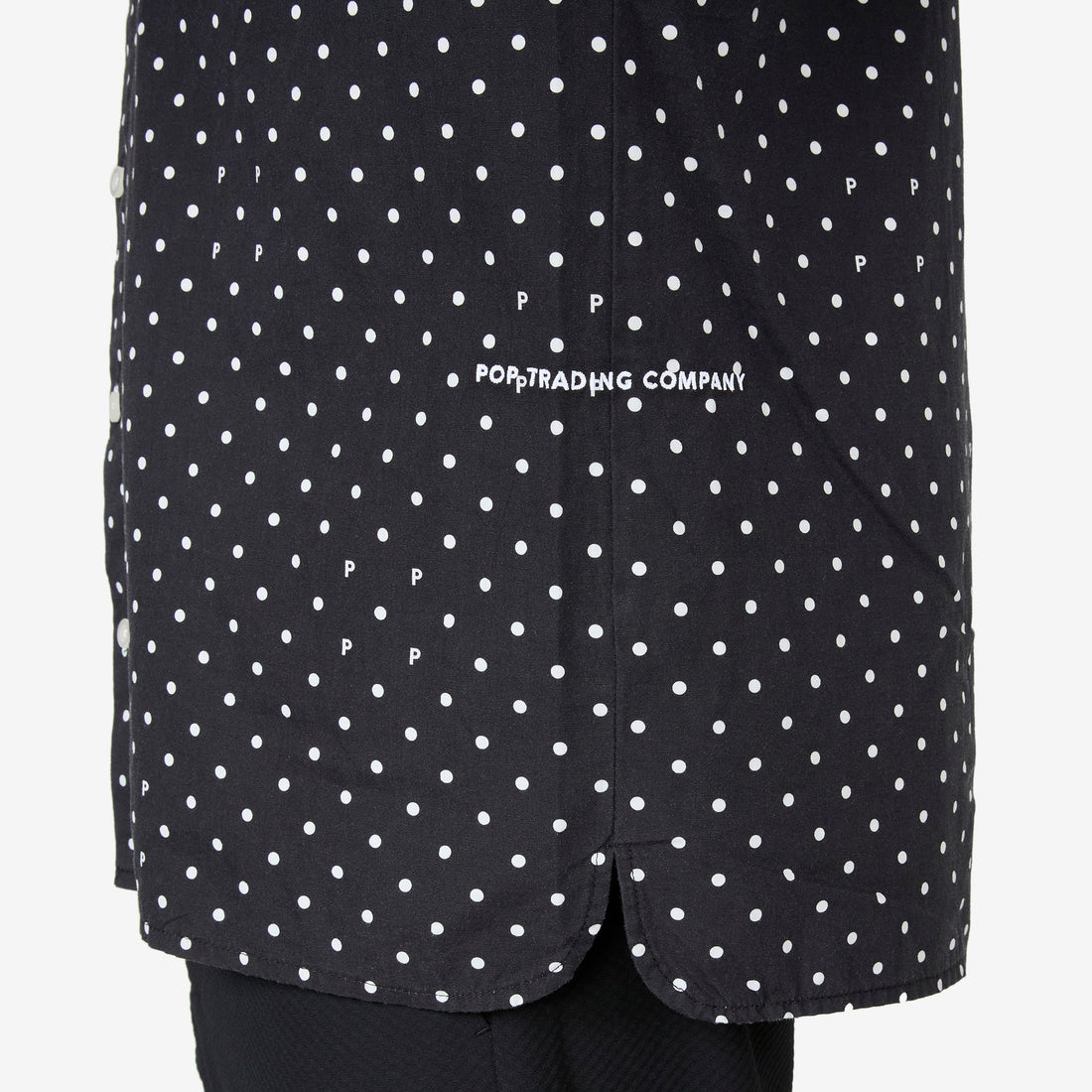 Polkadot Shirt Black | White Shirts