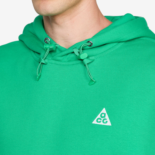 ACG Therma-FIT Fleece Pullover Hoodie Stadium Green | Light Khaki | Summit White Jumpers